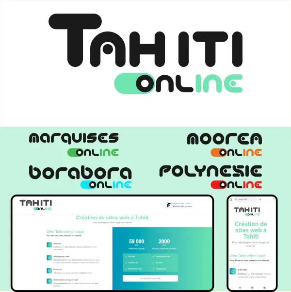 Création de sites internet à Tahiti